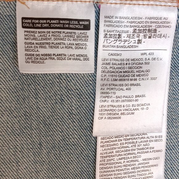 Levi's Blue Denim Jacket - Picture 7 of 12